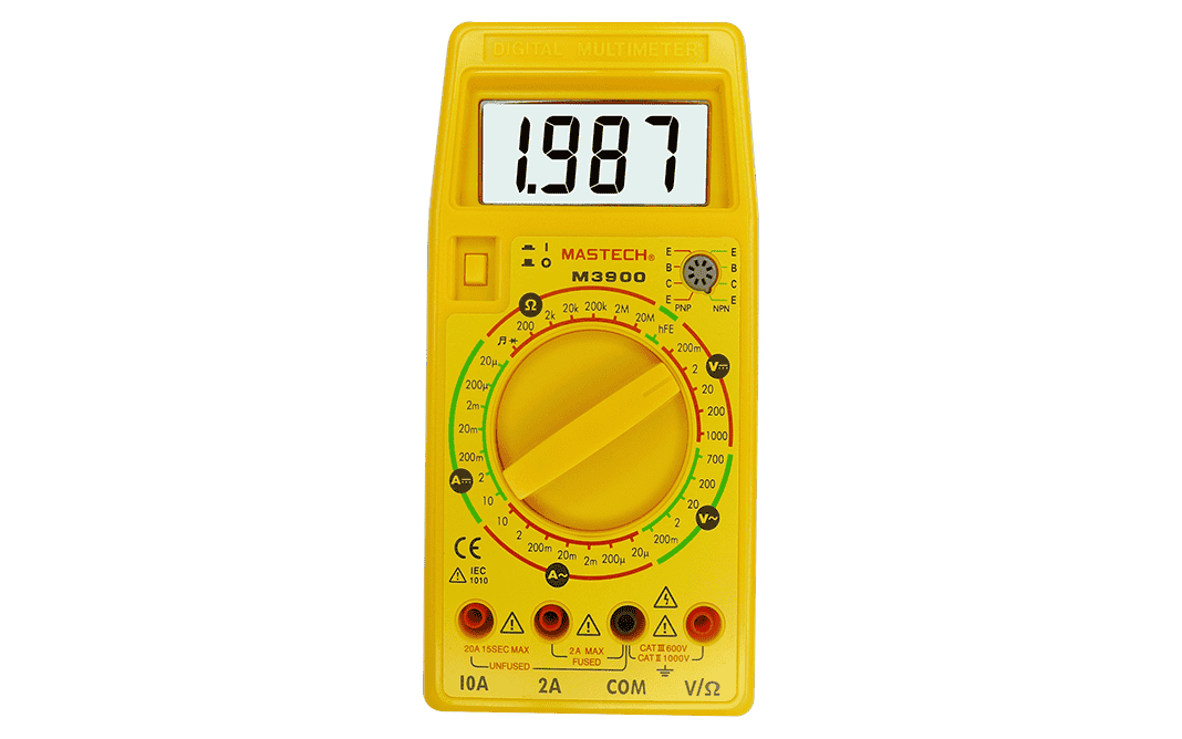 Mastech M3900 Manual-Ranging Digital Multimeter