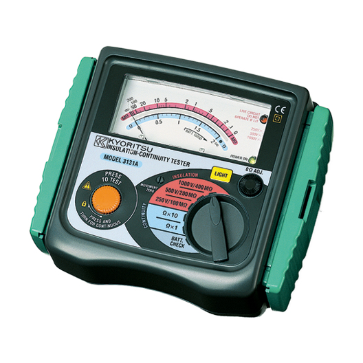 Kyoritsu 3131A Insulation/Continuity Tester, 1000V