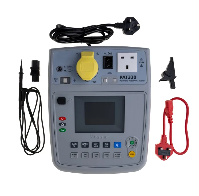 Megger PAT320 Portable Appliance Tester