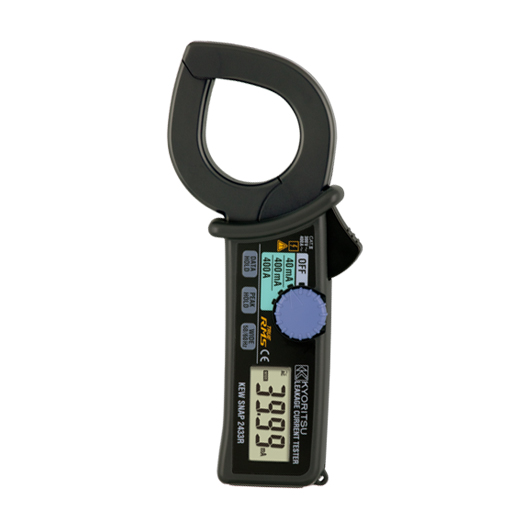 Kyoritsu 2433R Leakage Clamp Meter, 400A/0.01mA