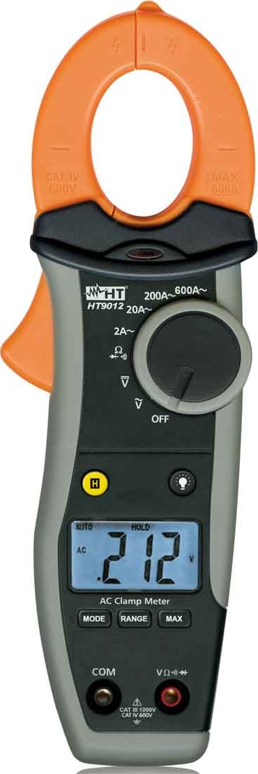 HT Instruments HT9012 Digital AC Clamp Meter up to 600A