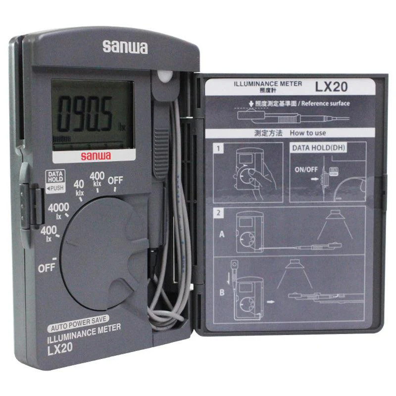 Sanwa LX20 Illuminance Meter