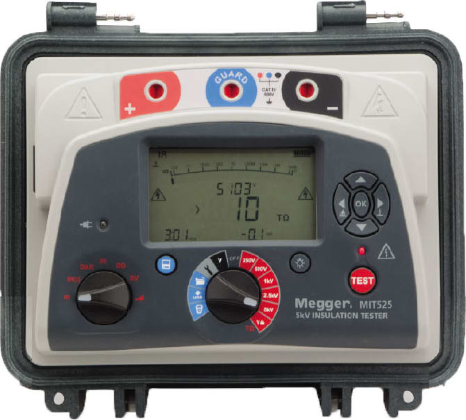 Megger MIT525 5-kV Insulation Resistance Tester