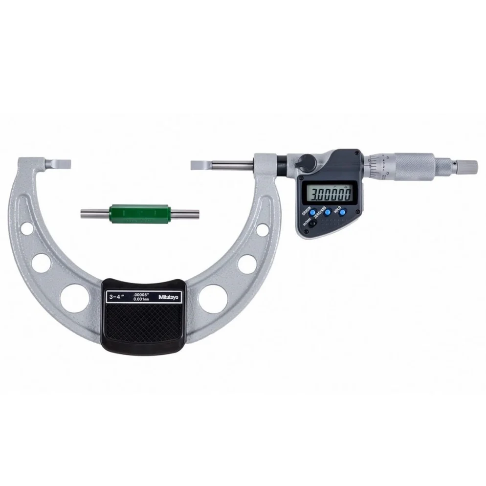 Mitutoyo 422-333-30  Digimatic Blade Micrometer, Range 3-4"/ 76.2-101.6mm