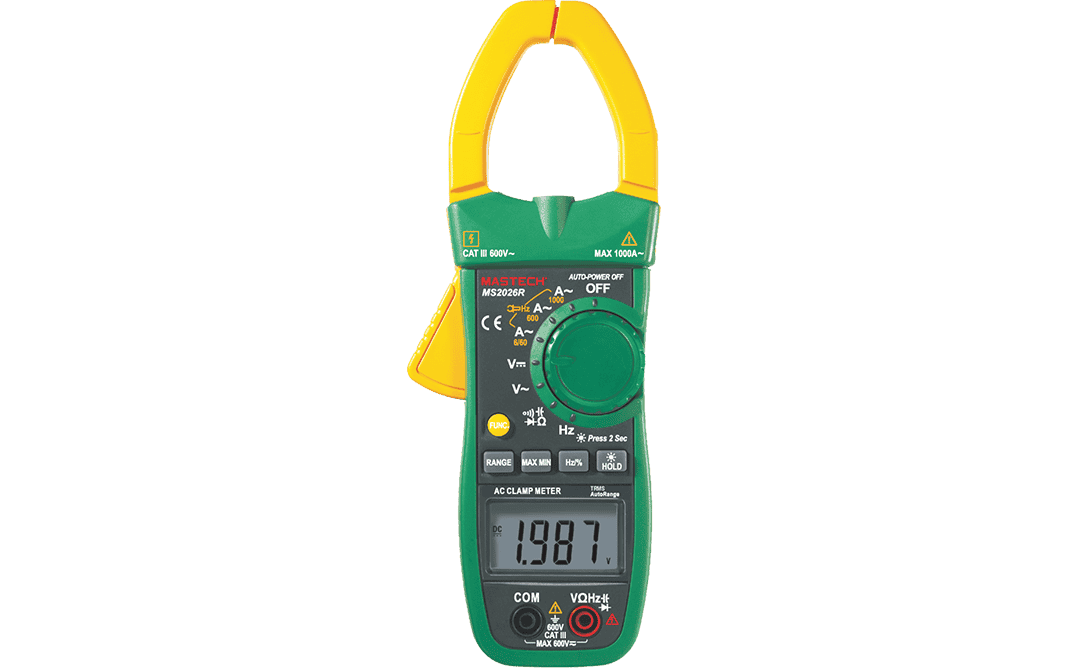Mastech MS2026R Professional-Grade Digital AC Clamp Meter