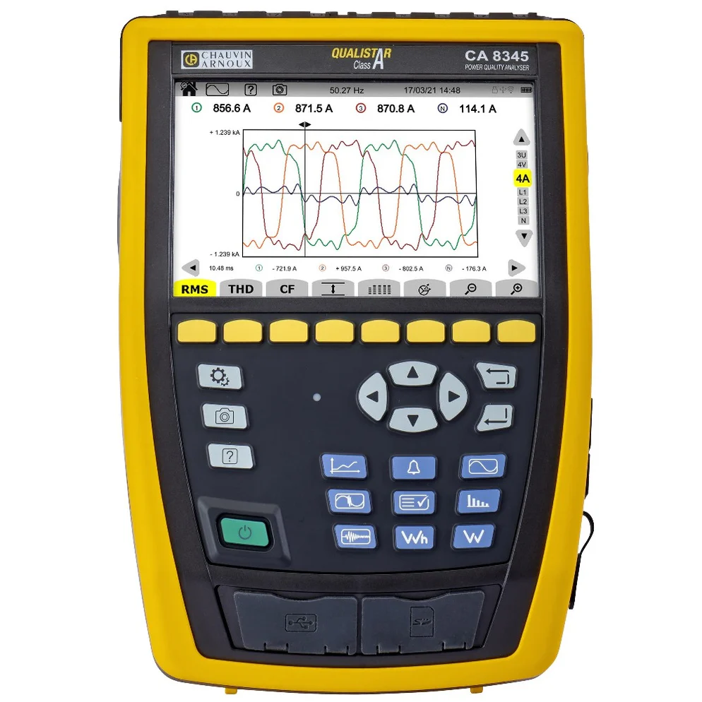 Chauvin Arnoux CA8345 Power and Energy Quality Analyser