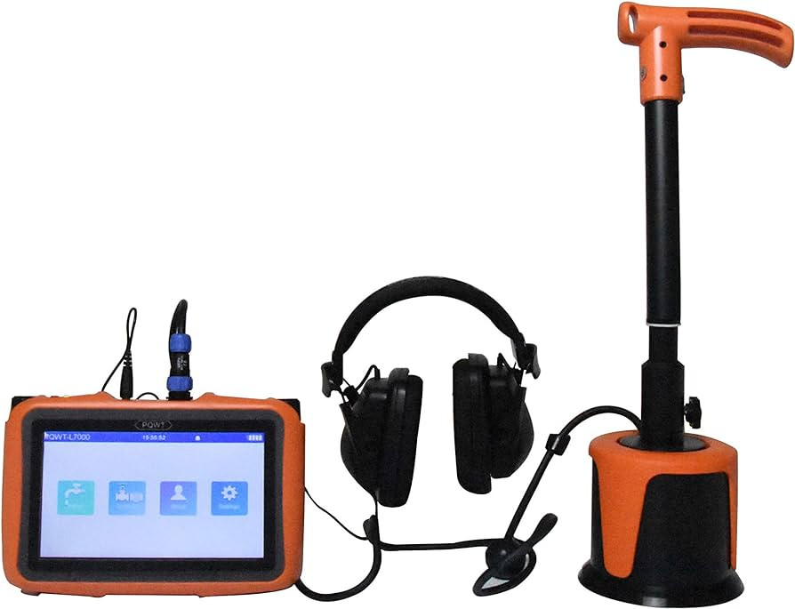 PQWT-L6000 Water Leakage Detection For Indoor And Outdoor Pipe Leak Locator Tester 5 Meters