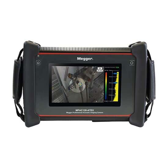 Megger MPAC128-ATEX Acoustic Imager for hazardous Zone 2 areas