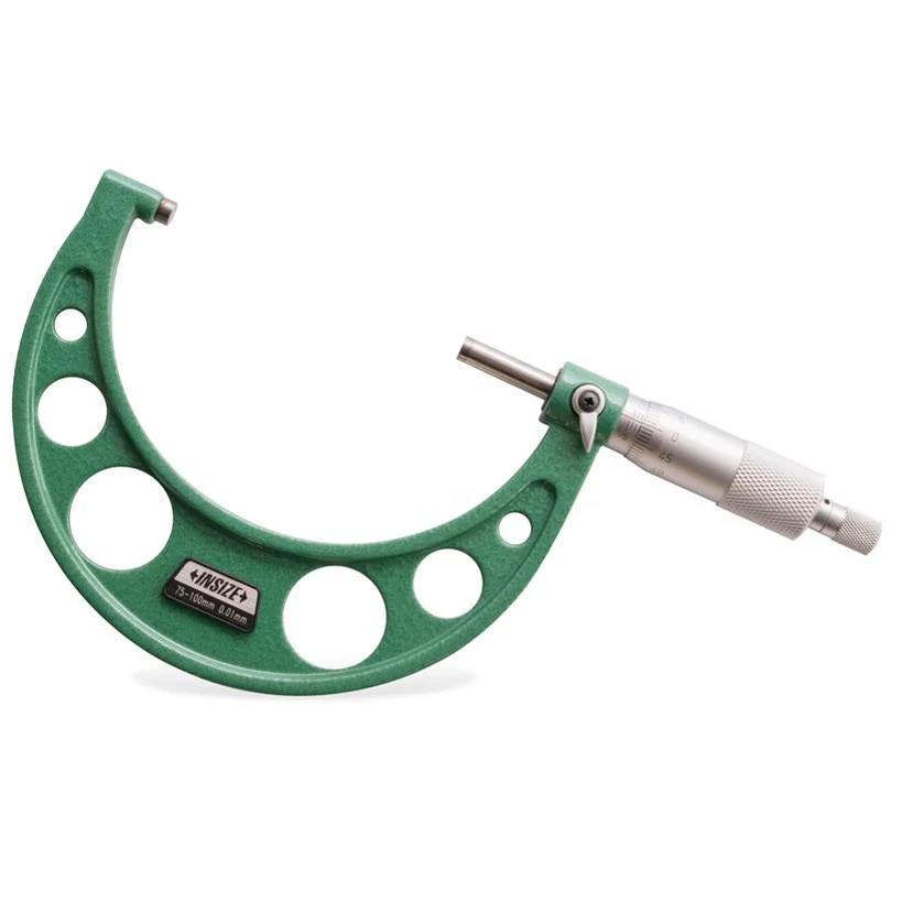 Insize 3203-100A Outside Micrometer, 75-100mm