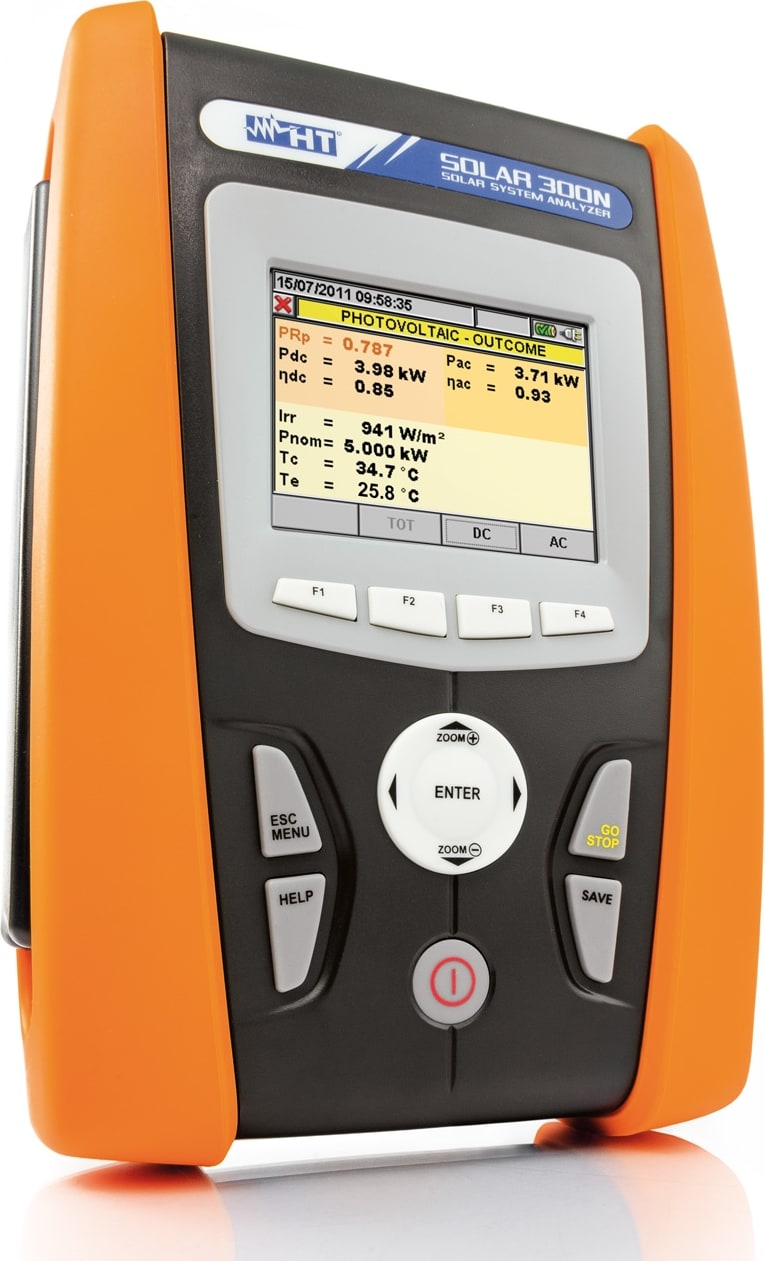 HT Instruments SOLAR300N Solar Installation Efficiency Recorder & Power Quality Analyzer