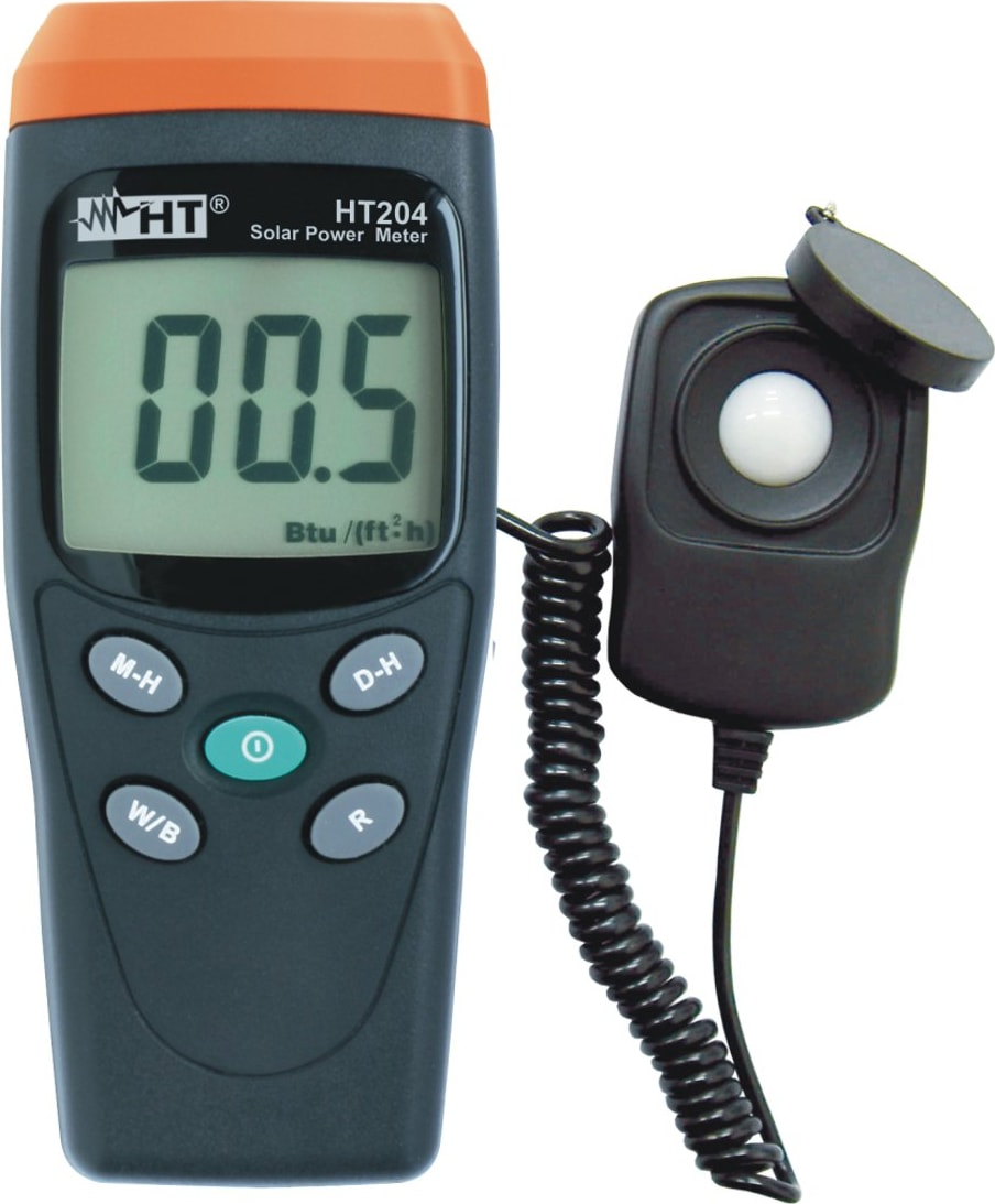 HT Instrument HT204 Digital Portable Solar Power Meter