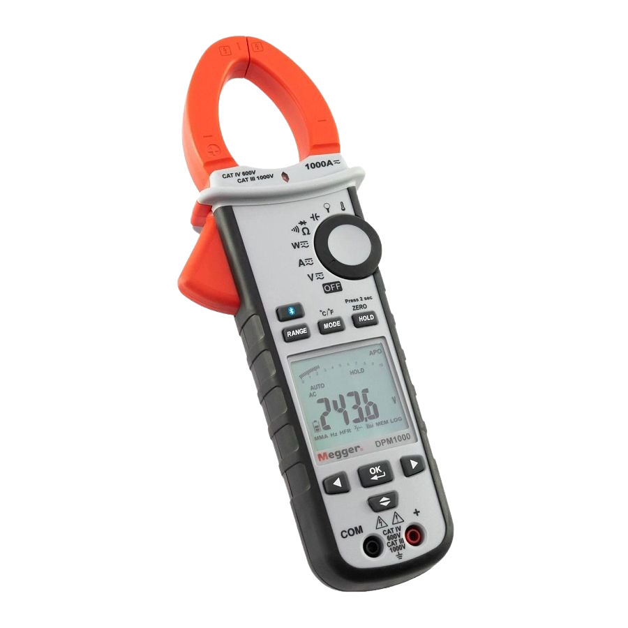 Megger DPM1000 Power Clamp Meter
