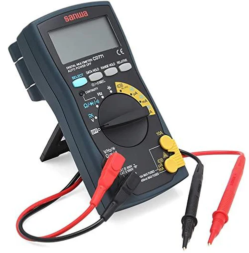 Sanwa CD771 Digital Multimeter with Backlight & Continuity Buzzer with LED