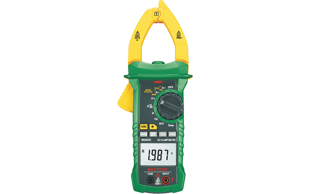 Mastech MS2025C Digital AC Clamp Meter