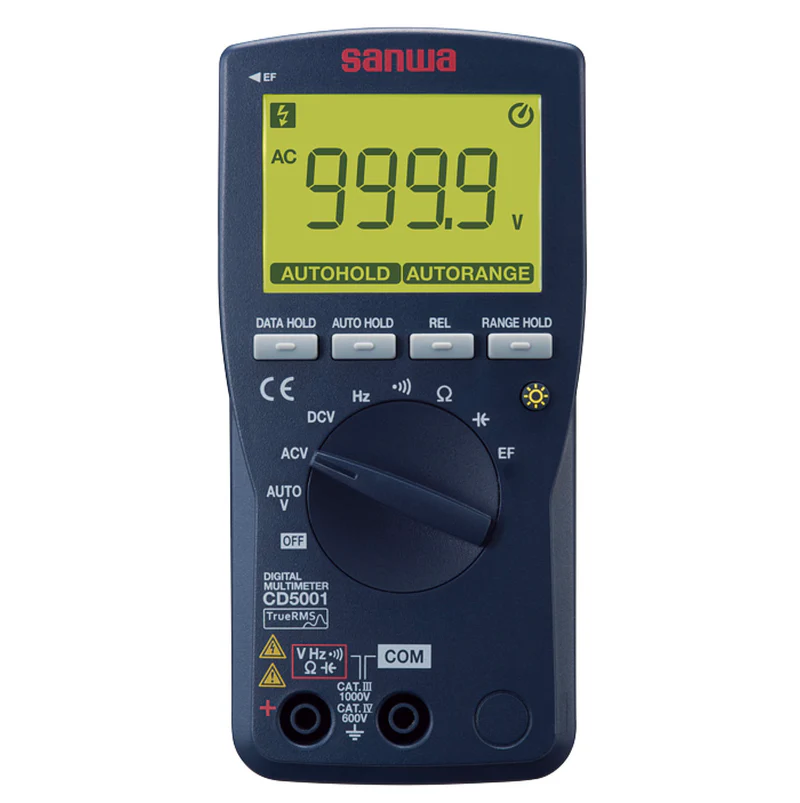 Sanwa CD5001 Digital Multimeter with True RMS and EF Sensing