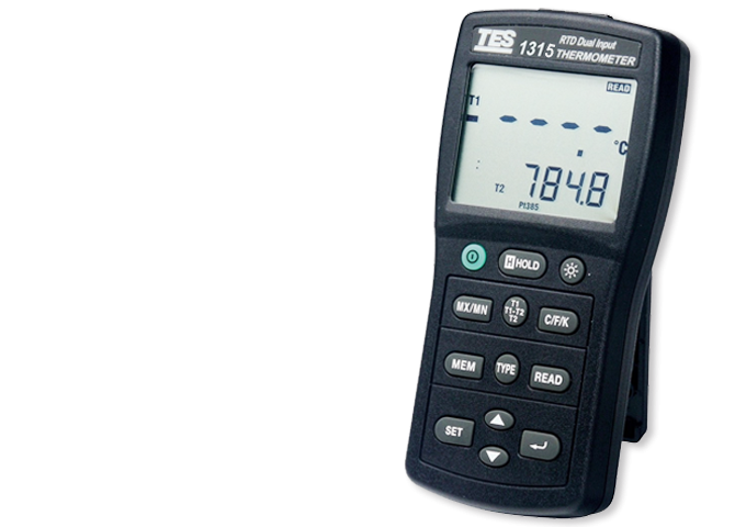 TES-1315 Digital Data-Logging Thermometer