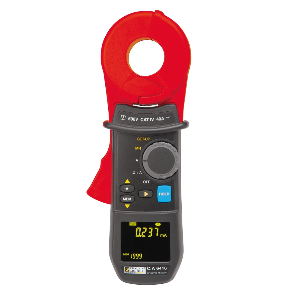 Chauvin Arnoux CA6416 Clamp-On Ground Resistance Tester