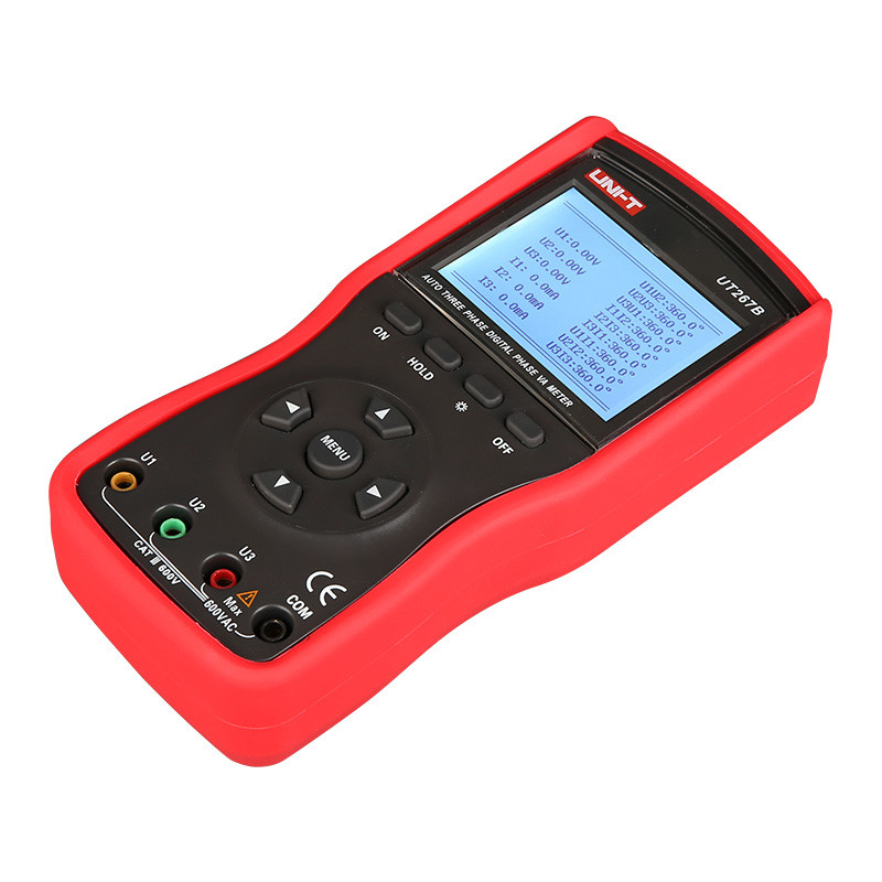 UT267B Intelligent Three Clamp Phase Digital Voltammeter