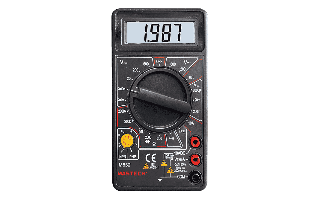 Mastech M832 Manual-Ranging Digital Multimeter