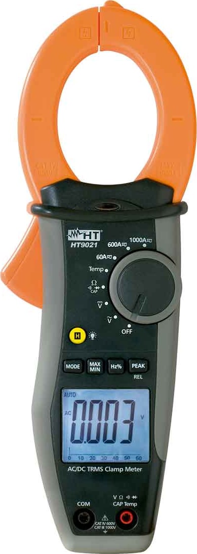 HT Instruments HT9021 AC/DC TRMS Professional Clamp Meter up to 1000A