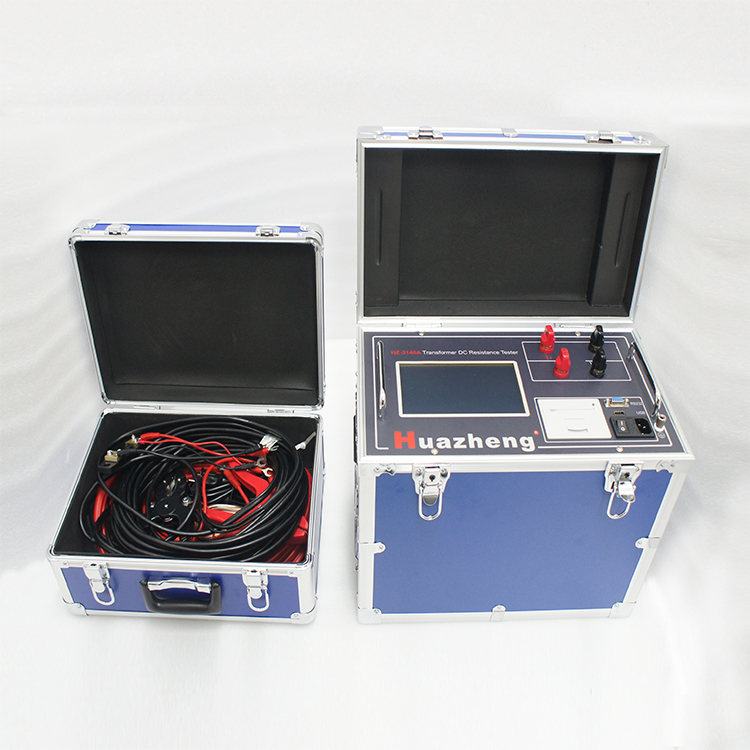 HuaZheng HZ-3140A Winding Resistance Meter 40A Portable Transformer DC Resistance Tester