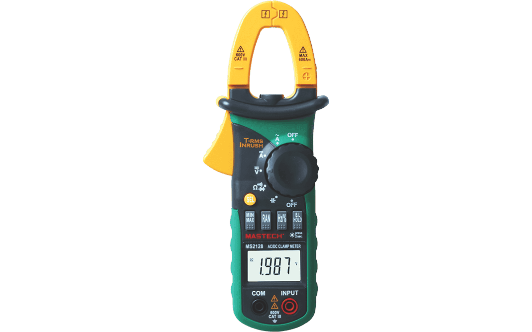 Mastech MS2128 Digital AC/DC Clamp Meter