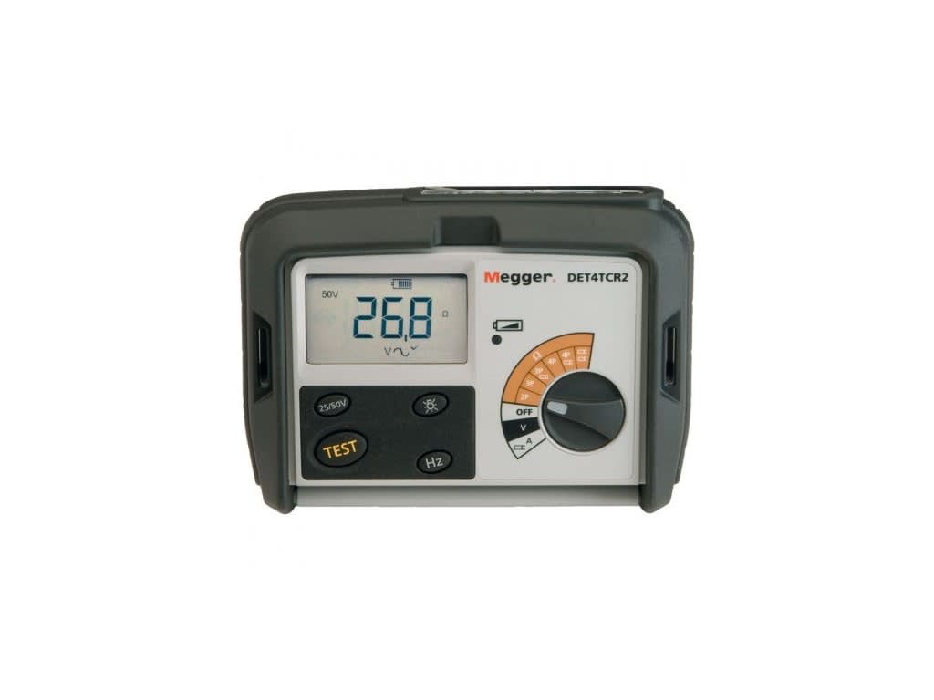 Megger DET4TCR2+CLAMP Ground Tester with Special Kit