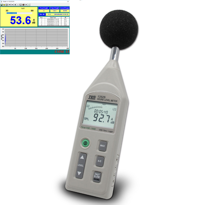TES-1352S Digital Programmable Sound Level Meter