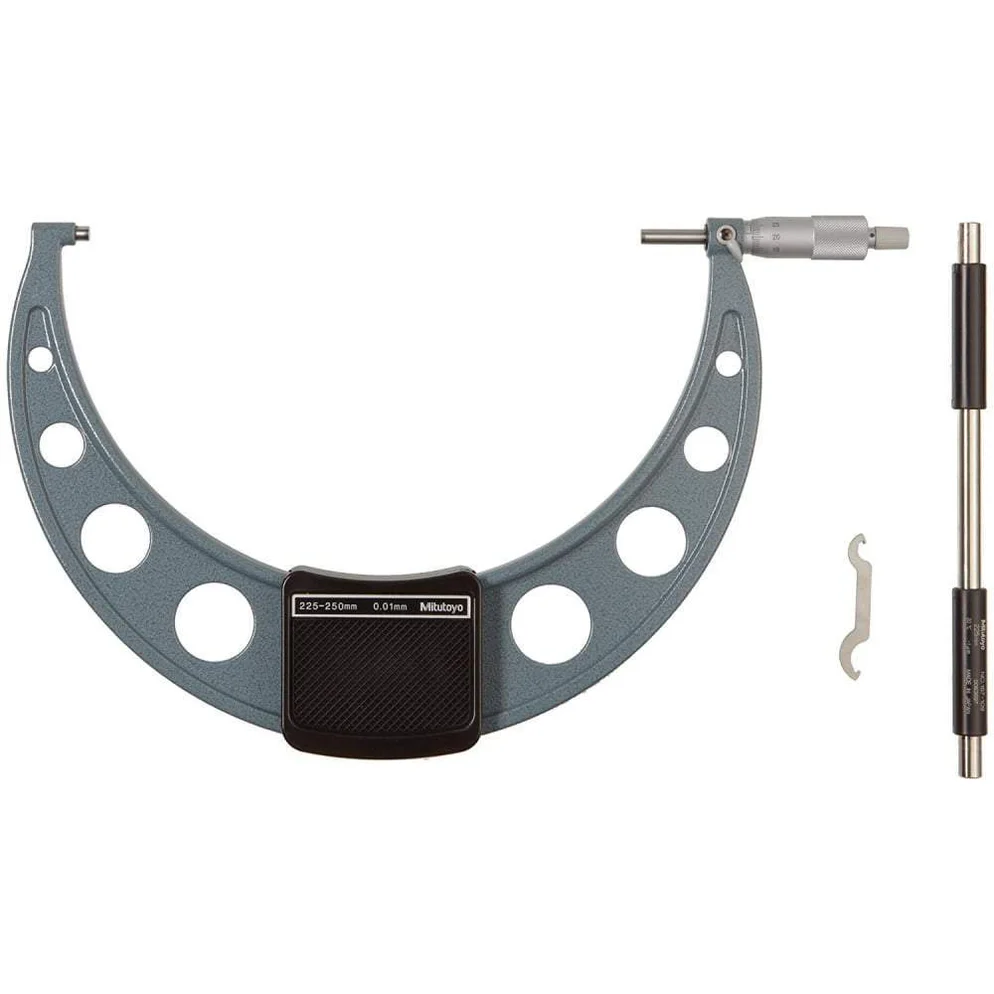 Mitutoyo 103-146-10 Outside Micrometer, Range 225-250mm