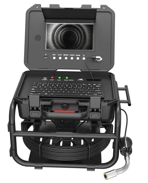 F5100DJKABTX-20M-7C  Borescope HD Sewer Pipe Inspection Camera Range 20 Meter Cable