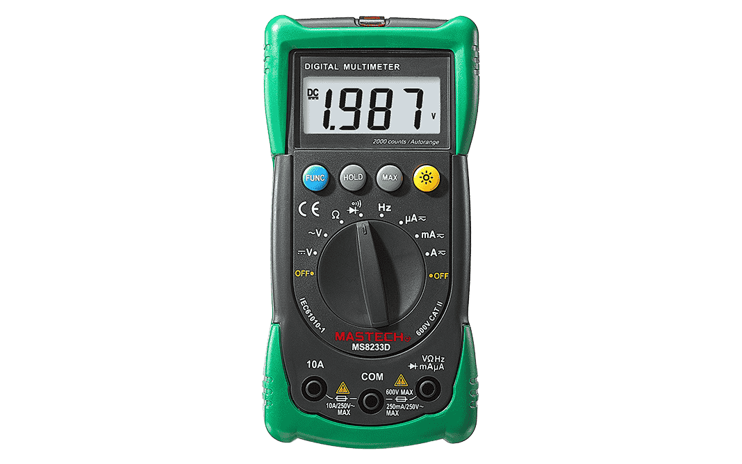 Mastech MS8233D Auto-Ranging Digital Multimeter