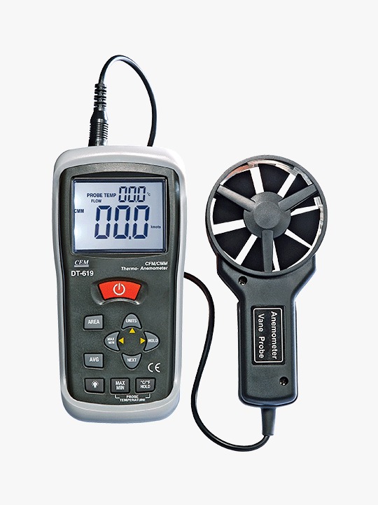 CEM DT-619 Thermo-Anemometers