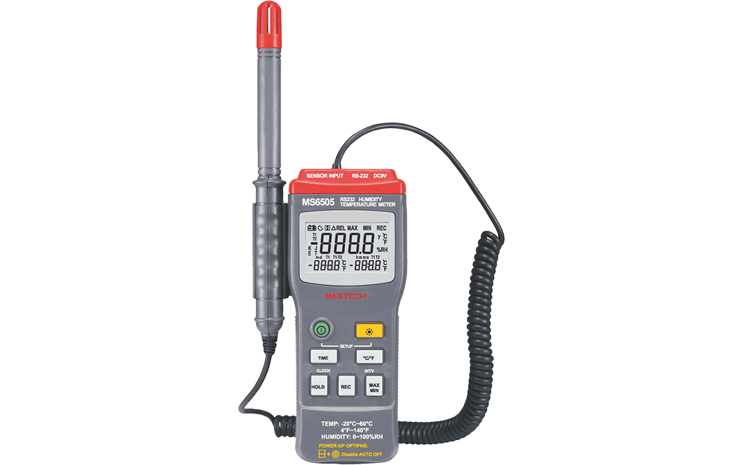 Mastech MS6505 Digital Thermo-Hygrometer