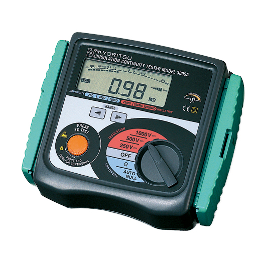 Kyoritsu 3005A Digital Insulation/Continuity Tester, 600V