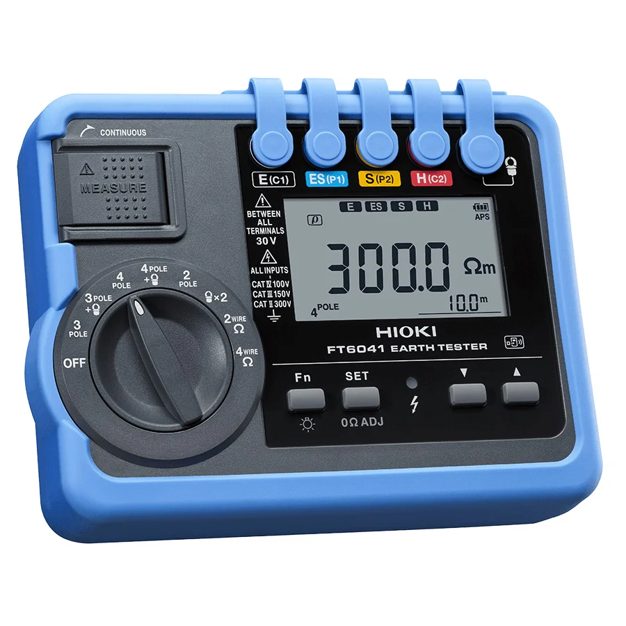 Hioki FT6041-91 Earth Tester With FT9847 And CT9848