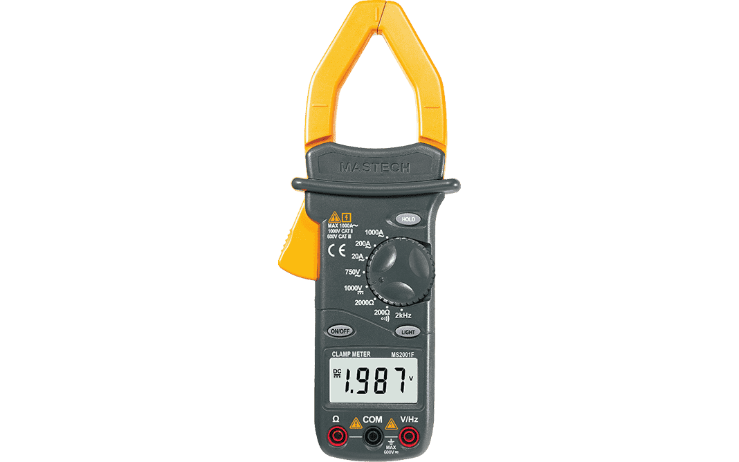 Mastech MS2001F Heavy-Duty Digital Clamp Meter