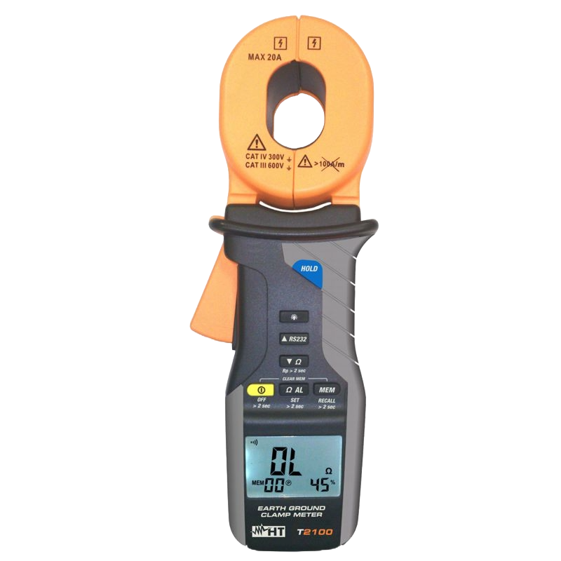 HT Instruments T2100 Earth Ground Clamp Meter